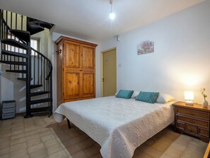 2 chambres, lit parapluie