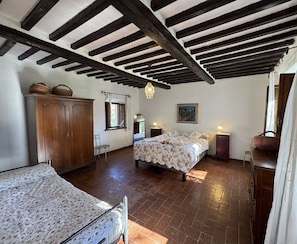 2 bedrooms, iron/ironing board, travel cot - Wonderful private villa for 7 people with private pool, TV, pets allowed and panoramic view (Lucca)