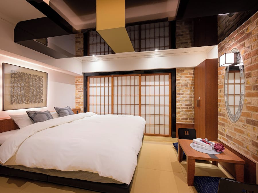 Japanese-style Double Room, Non Smoking | Down comforters, in-room safe, soundproofing, free WiFi