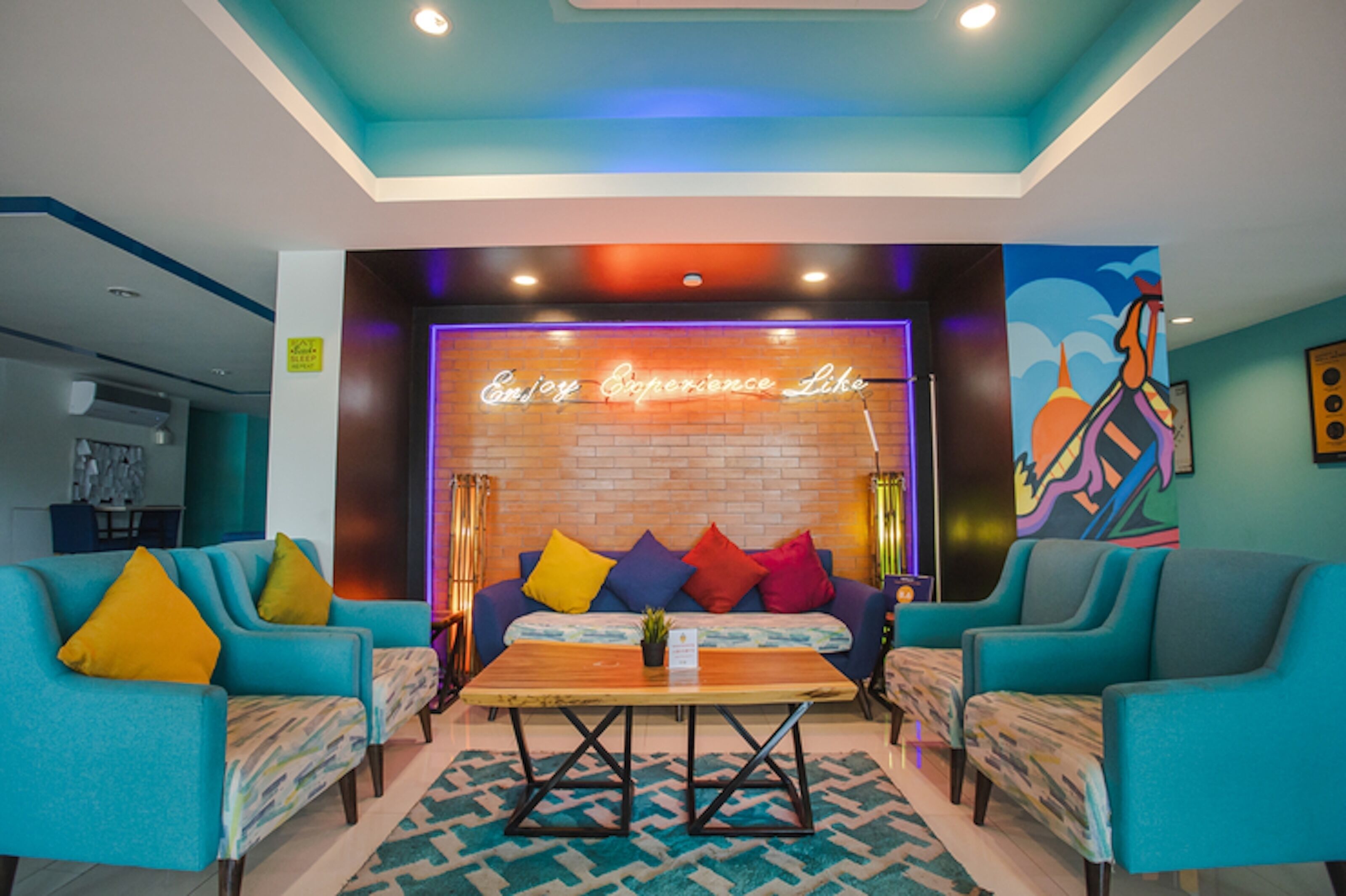 Sitzecke in der Lobby