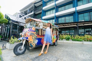 Mặt tiền nơi lưu trú