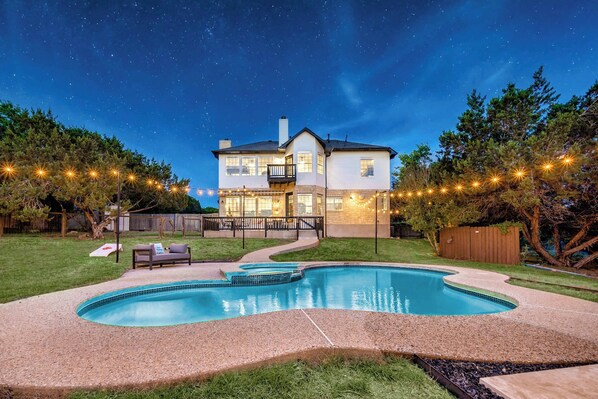 Pool - Austin Luxe Retreat: Pool | Spa | Game Room | Fire Pit (Austin)