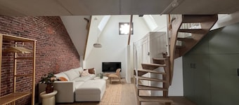 Indbydende lejlighed i Bree med terrasse