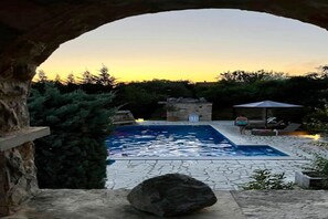 Pool - Heated Pool Villa near Sibenik (Vodice)