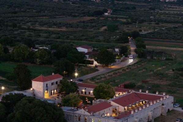 منظر من الجو على ارتفاع عالٍ