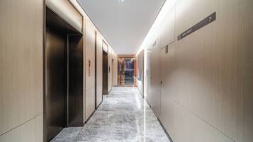 Handrails in hallways