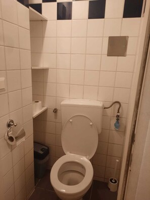 Apartemen Basic | Kamar mandi | Shower, perlengkapan mandi gratis, pengering rambut, dan handuk