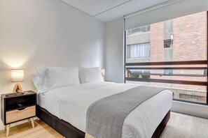 1 bedroom, iron/ironing board, WiFi, bed sheets - w* | Warm Loft in the Heart of Bogotá (Bogotá)