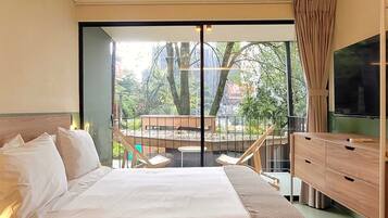 2 chambres, fer et planche Ă repasser, Wi-Fi, draps fournis