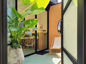 Interior - w* | Engaging Loft w/ Terrace & AC in Poblado (Medellín)