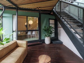 Interior - w* | Engaging Loft w/ Terrace & AC in Poblado (Medellín)