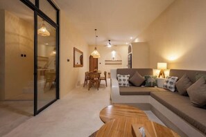 Living area - Villa Sen1 3BDR - 3 Min Echo Beach (Canggu)