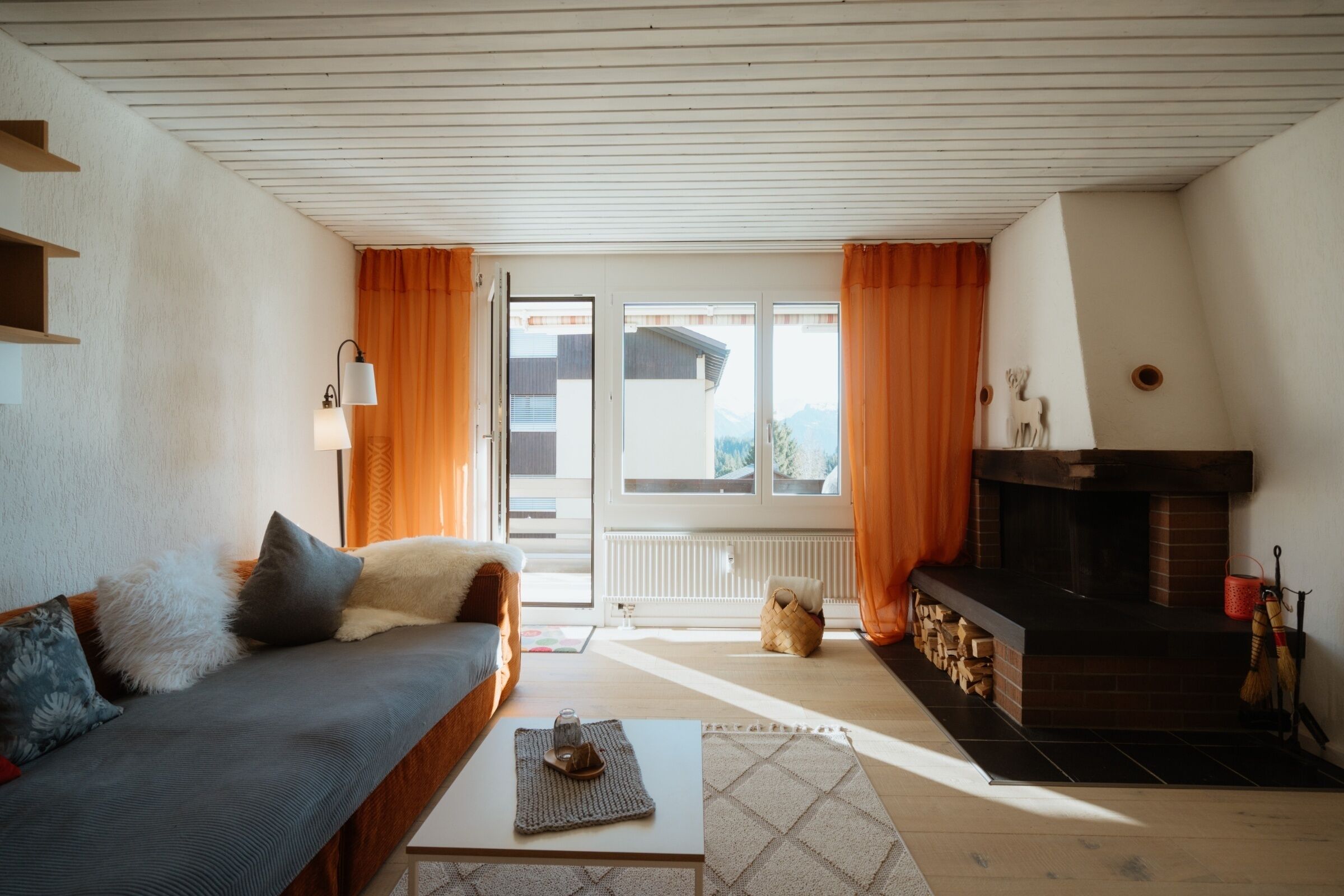 Apartment Enzian: Modernes Apartment Mit Bergblick Gleich An Der Skipiste - Amden