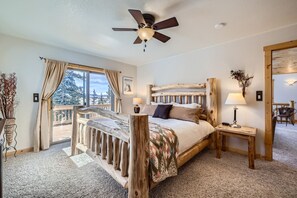 3 bedrooms, travel crib, WiFi, bed sheets - Peaceful 3BR Cabin Retreat | Deck & Scenic Mountain (Jefferson)