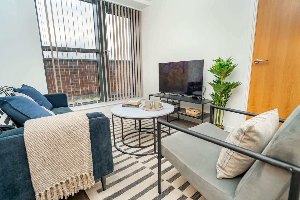 Televisie en een kantoor