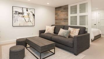 TV, fireplace, stereo, offices