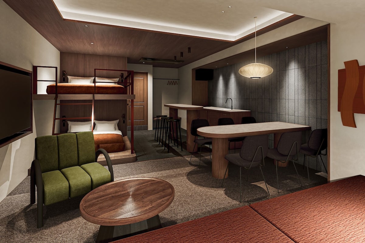 ห้องซูพีเรียสตูดิโอสวีท | โต๊ะทำงาน, พื้นที่ทำงานแบบใช้แล็ปท็อป, เตารีด/โต๊ะรีดผ้า, Wi-Fi ฟรี