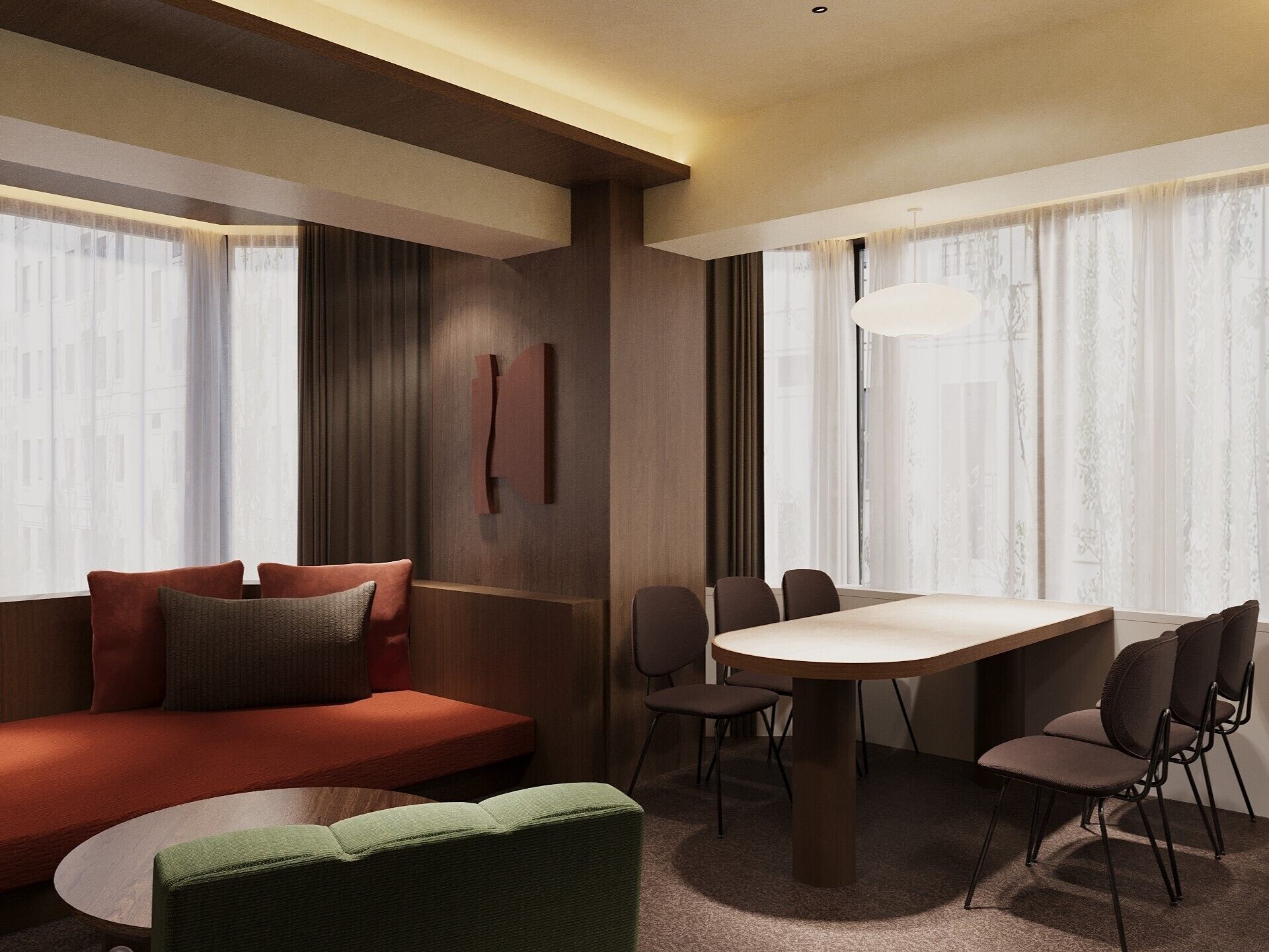 Deluxe Studio Suite | Desk, laptop workspace, iron/ironing board, free WiFi