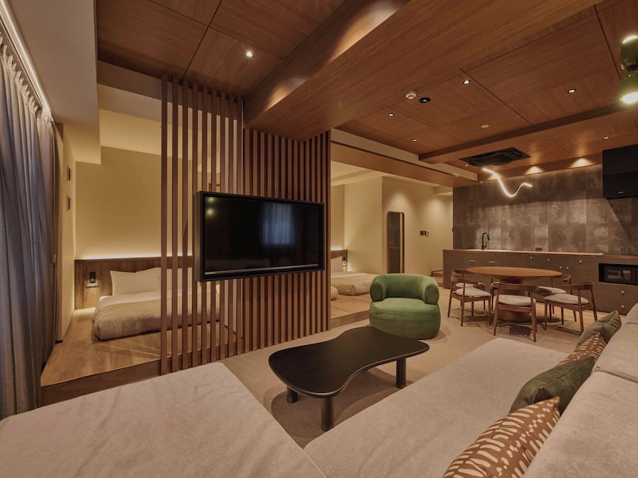 Suite Deluxe | Área de sala de estar