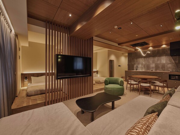Deluxe Suite | Living area - illi Aest Shinagawa-Gotanda (Tokyo)