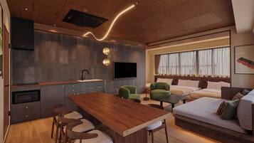 Superior suite | Een bureau, een laptopwerkplek, verduisterende gordijnen