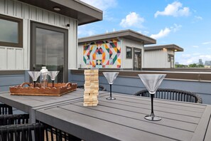 Outdoor dining - Home w/ rooftop skyline views steps from Broadway! (Nashville)