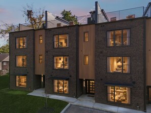 Exterior - NEW! Modern Nash Stay w/ Rooftop Views & Hot Tub! (Nashville)