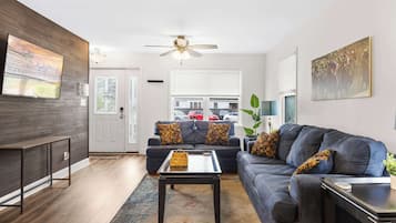 TV, table football, offices