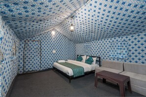 Deluxe Tent, Balcony, Mountain View | Desk, iron/ironing board, free WiFi