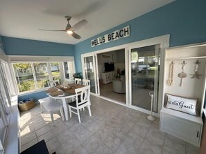 Dining - Summer Village fully furnished 2 BR cottage, heated pools, wifi (Wells)