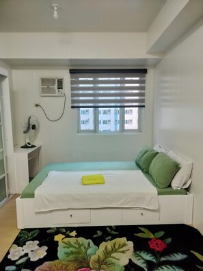 Apartamento, 1 habitación, accesible para personas con discapacidad, piscina privada | 1 dormitorio
