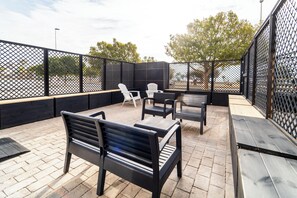 Studio, Patio, Beach View | Terrace/patio