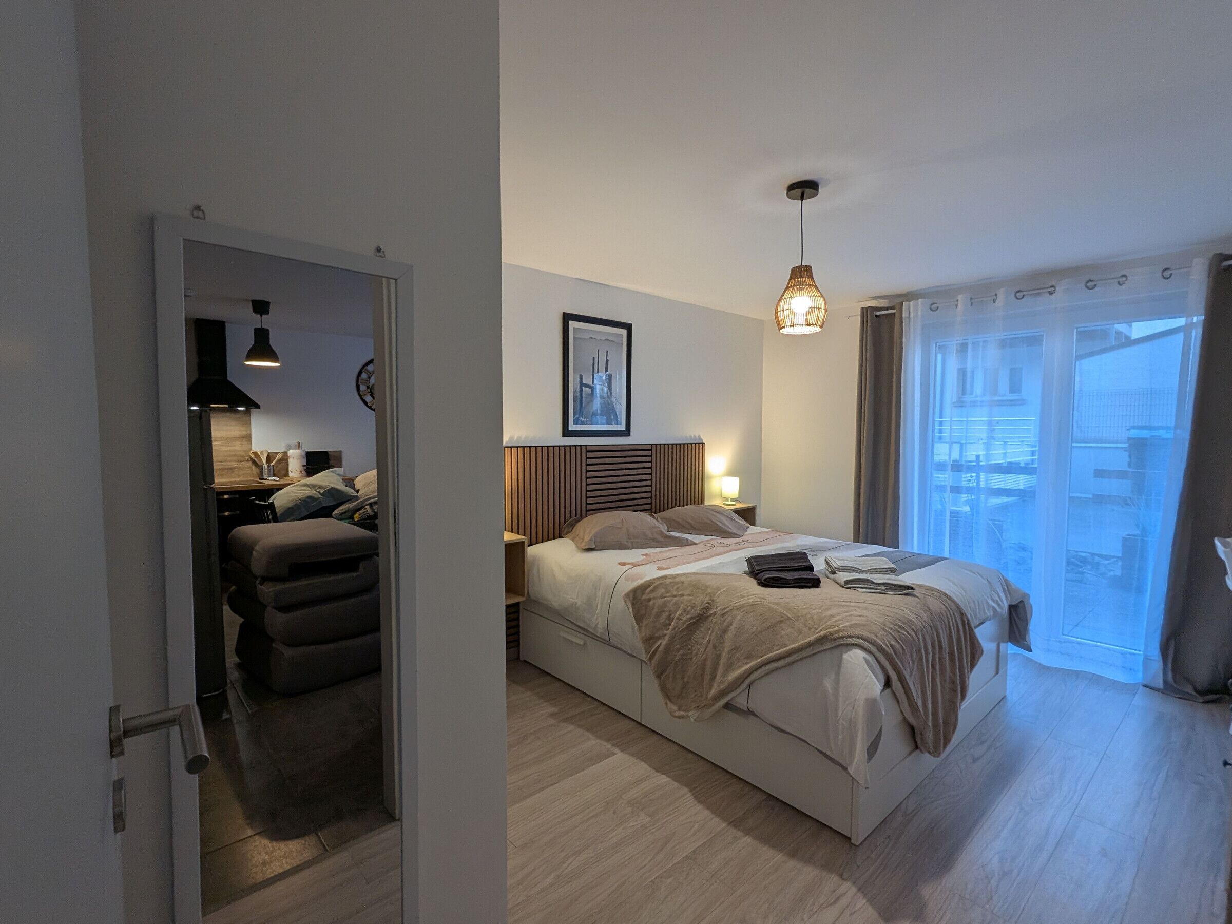 1 chambre, draps fournis