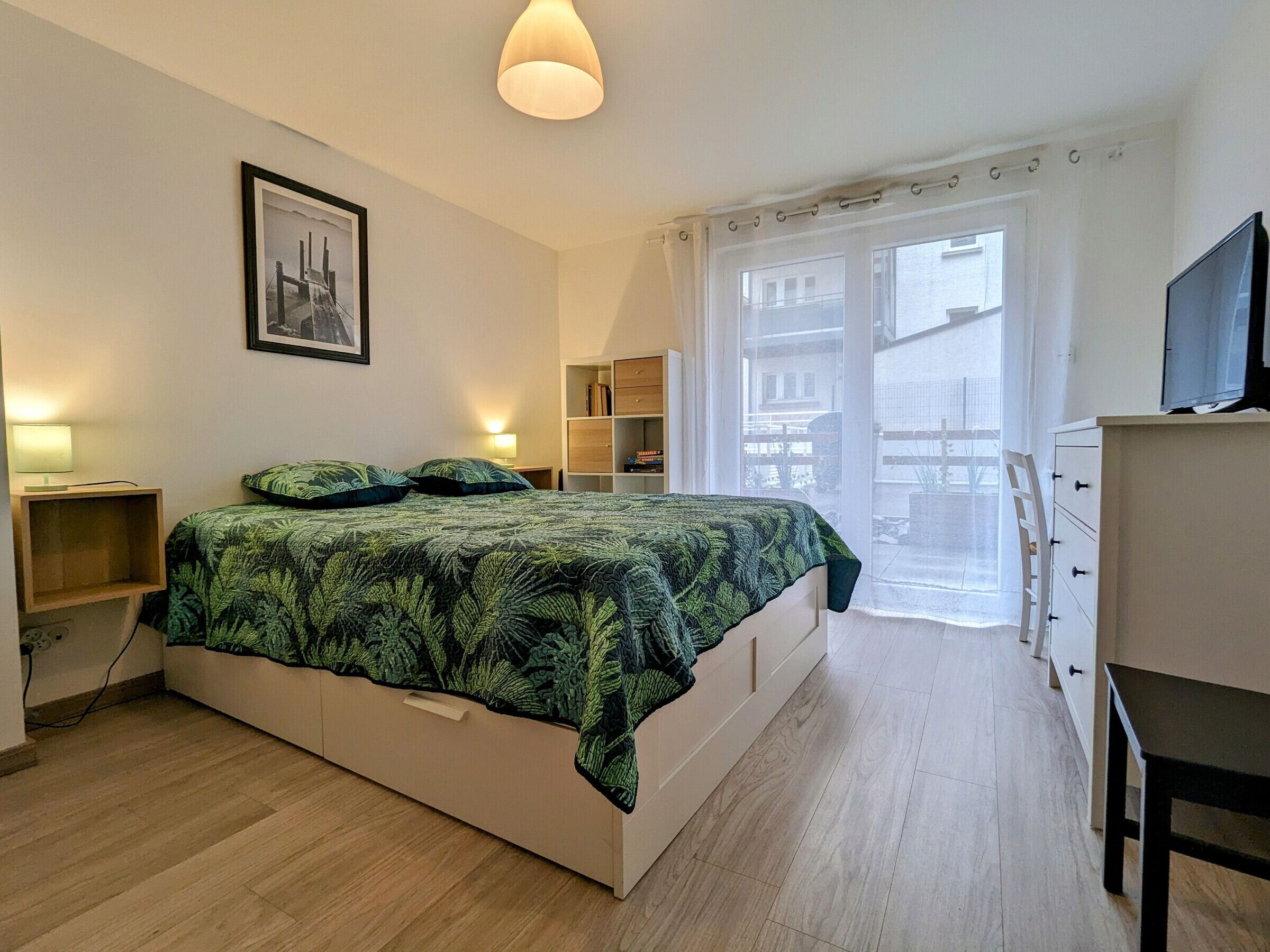 1 slaapkamer, beddengoed