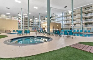 Indoor pool, outdoor pool - Walk to the beach! 2 bed 2 bath condo (Hilton Head Island)