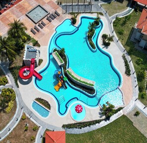 Outdoor pool, lifeguards on site - Raia Beach Resort Port Dickson (Port Dickson)