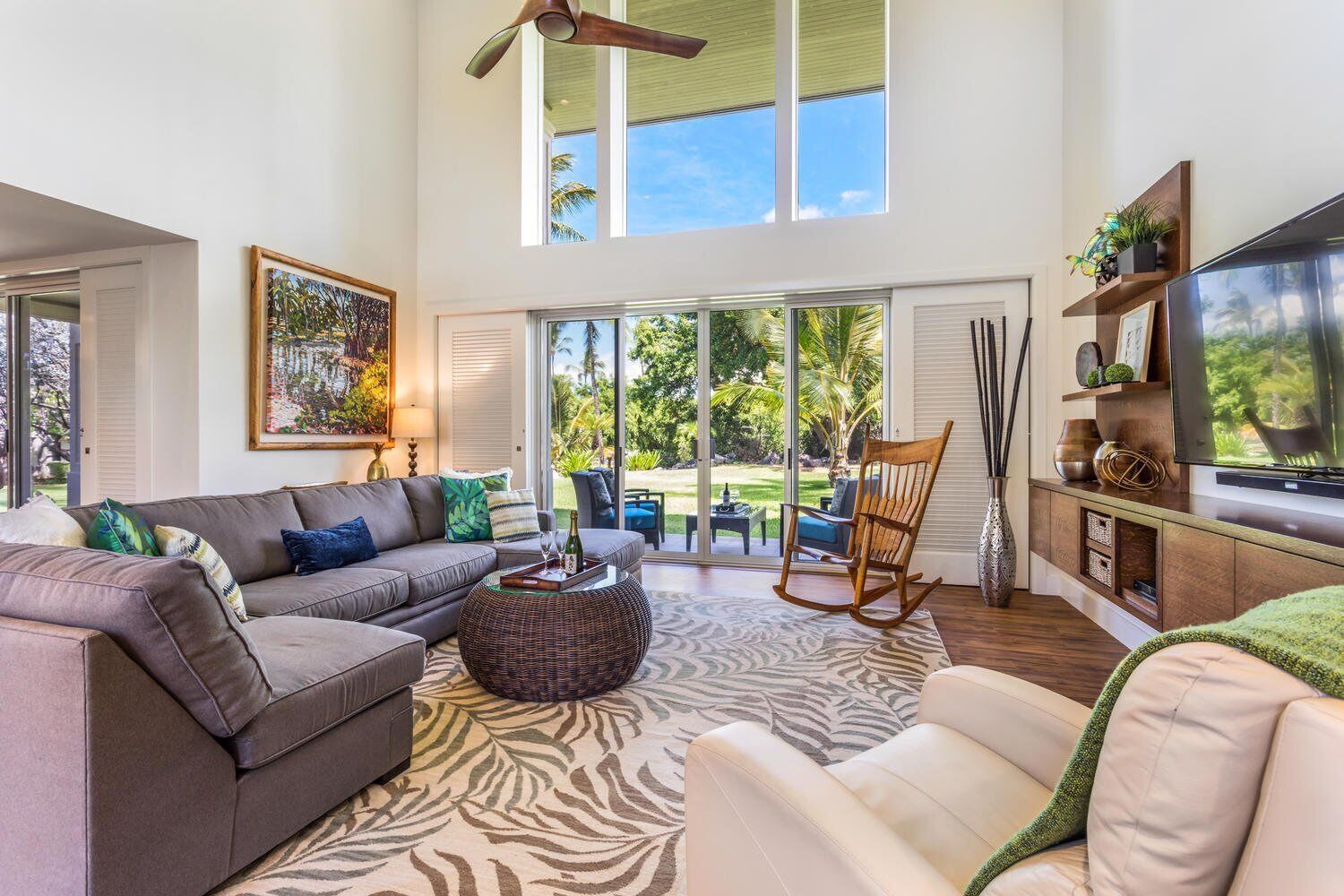 Townhouse, Beberapa Tempat Tidur, beranda, pemandangan kebun (Mauna Lani Islands K1) | Area keluarga