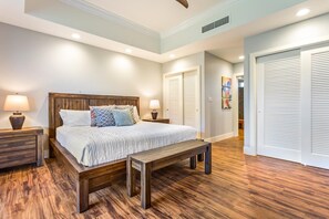 Casa de ciudad, varias camas, lanai, vista al jardín (Mauna Lani Islands K1) | 3 habitaciones, decoración personalizada y muebles diferentes 