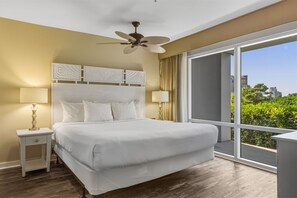 Iron/ironing board, free WiFi, bed sheets - 1BR at Luau! Ground Level Walkout! Tropical Pool, Hot Tub, Waterfall,Tiki Bar (Miramar Beach)