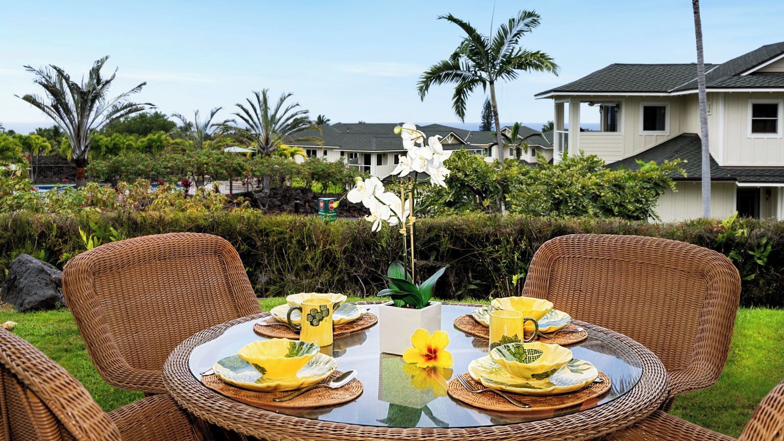 Townhome, Multiple Beds, Lanai, Ocean View (Na Hale O Keauhou D3) | Outdoor dining