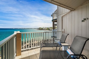 Condo, Multiple Beds, Lanai, Ocean View (Sea Village 1101) | View from room - Ocean Front Fantastic Views Corner Unit - Vrkcv (Kailua-Kona)