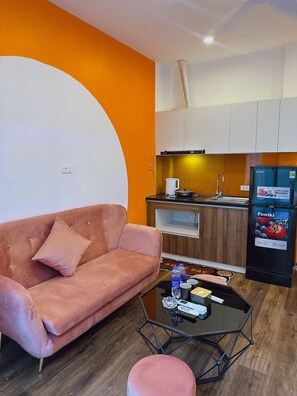 Superior Studio, Balcony, Lake View | Premium bedding, desk, laptop workspace, blackout drapes