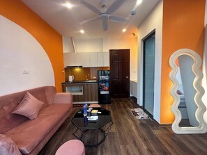 Superior Studio, Balcony, Lake View | Premium bedding, desk, laptop workspace, blackout drapes