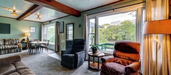 Iroquois River Retreat! Waterfront Cabin w/ Deck