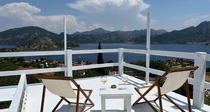 2-bedroom tower in enchanting Selimiye with AC