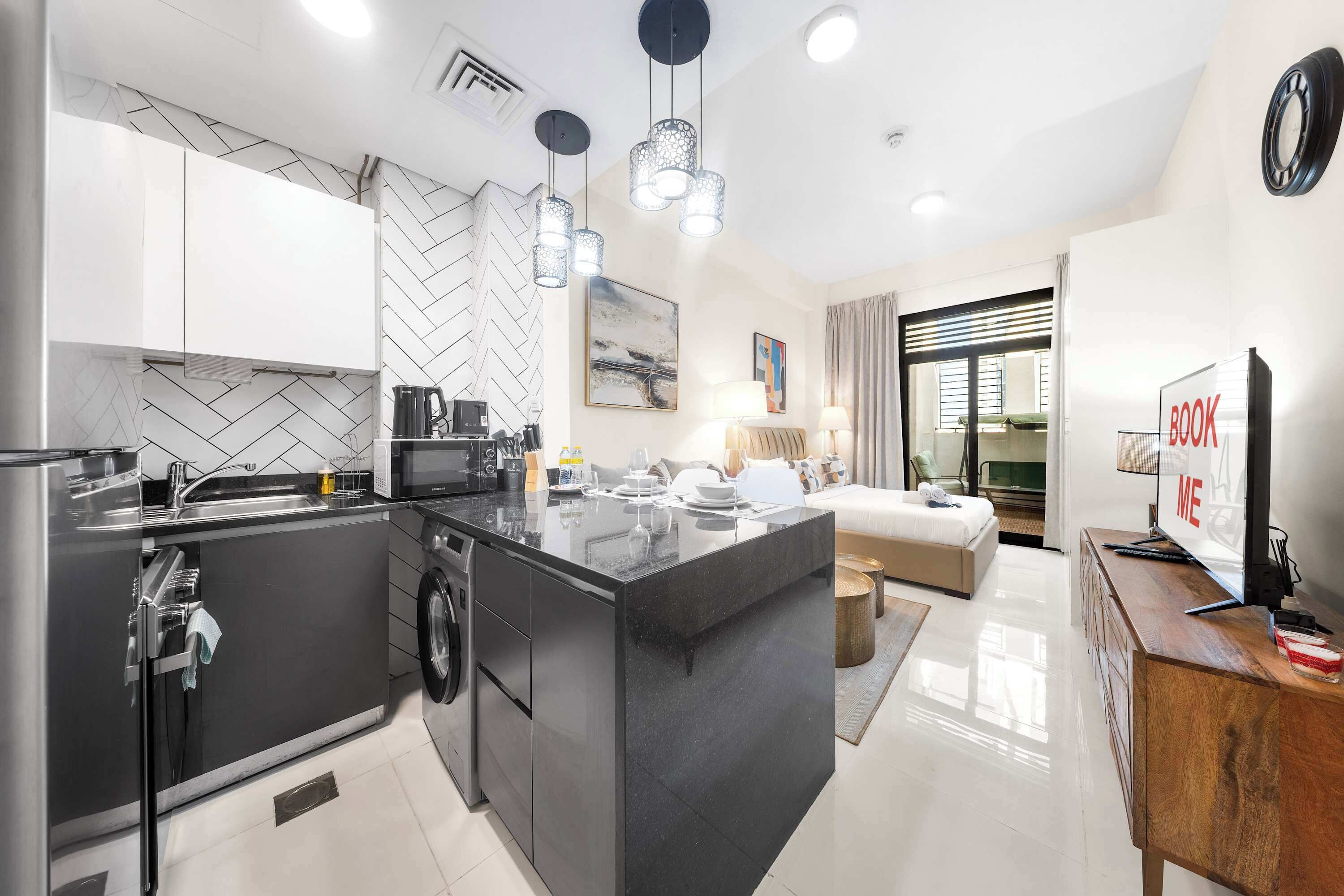 冰箱、微波炉、烤箱、炉灶