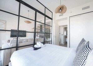 1 chambre, fer et planche à repasser, Wi-Fi, draps fournis