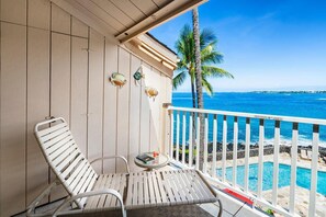 Condo, 1 King Bed with Sofa bed, Lanai, Ocean View (Sea Village 3310) | Property grounds - Great Ocean Views Wifi Free Concierge Top Floor - Vrkcv (Kailua-Kona)
