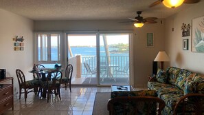 Condo, 1 King Bed with Sofa bed, Lanai, Ocean View (Sea Village 3311) | Living area - Top Floor Nice Ocean View Close to Town! - Vrkcv (Kailua-Kona)