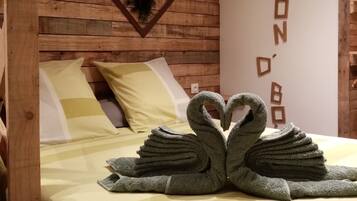 1 dormitorio y ropa de cama